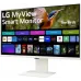 Монитор LG 31.5" MyView 32SR85U-W белый IPS LED 16:9 HDMI M/M Cam матовая HAS 400cd 178гр/178гр 3840x2160 60Hz 4K USB 7.7кг