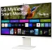 Монитор LG 31.5" MyView 32SR85U-W белый IPS LED 16:9 HDMI M/M Cam матовая HAS 400cd 178гр/178гр 3840x2160 60Hz 4K USB 7.7кг