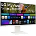 Монитор LG 31.5" MyView 32SR85U-W белый IPS LED 16:9 HDMI M/M Cam матовая HAS 400cd 178гр/178гр 3840x2160 60Hz 4K USB 7.7кг