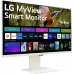 Монитор LG 31.5" MyView 32SR85U-W белый IPS LED 16:9 HDMI M/M Cam матовая HAS 400cd 178гр/178гр 3840x2160 60Hz 4K USB 7.7кг