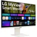 Монитор LG 31.5" MyView 32SR83U-W белый IPS LED 16:9 HDMI M/M матовая HAS 400cd 178гр/178гр 3840x2160 60Hz UHD USB 7.7кг