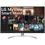 Монитор LG 31.5" MateView 32SQ700S-W белый VA LED 16:9 HDMI M/M матовая 250cd 178гр/178гр 3840x2160 60Hz UHD USB 6.5кг