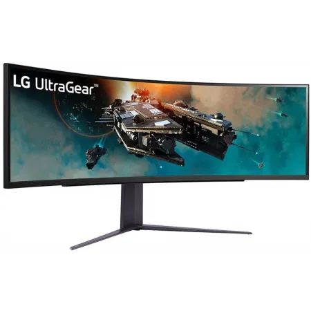 Монитор LG 49" UltraGear 49GR85DC-B черный VA LED 32:9 HDMI матовая HAS Piv 3000:1 450cd 178гр/178гр 5120x1440 240Hz FreeSync Premium Pro DP 2K USB 15.1кг