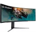 Монитор LG 49" UltraGear 49GR85DC-B черный VA LED 32:9 HDMI матовая HAS Piv 3000:1 450cd 178гр/178гр 5120x1440 240Hz FreeSync Premium Pro DP 2K USB 15.1кг