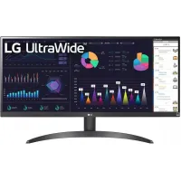 Монитор LG 29" UltraWide 29WQ500-B черный IPS LED 21:9 HDMI матовая 1000:1 250cd 178гр/178гр 2560x1080 100Hz FreeSync DP FHD 4.5кг