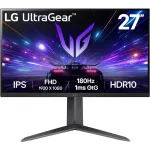 Монитор LG 27" UltraGear 27GS65F-B черный IPS LED 16:9 HDMI матовая HAS 400cd 178гр/178гр 1920x1080 180Hz FreeSync DP FHD 7.2кг