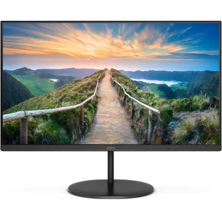 Монитор AOC 27" Q27V4EA черный IPS 16:9 HDMI M/M матовая 250cd 178гр/178гр 2560x1440 75Hz DP 2K 4.65кг