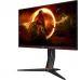 Монитор AOC 23.8" Gaming 24G2SPU черный/красный IPS LED 16:9 HDMI M/M матовая HAS Piv 300cd 178гр/178гр 1920x1080 165Hz FreeSync Premium VGA DP FHD USB 4.41кг