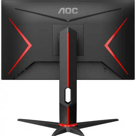 Монитор AOC 23.8" Gaming 24G2SPU черный/красный IPS LED 16:9 HDMI M/M матовая HAS Piv 300cd 178гр/178гр 1920x1080 165Hz FreeSync Premium VGA DP FHD USB 4.41кг