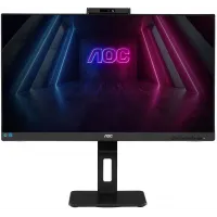 Монитор AOC 27" Pro Q27P3CW черный IPS LED 4ms 16:9 HDMI M/M Cam матовая HAS Piv 1000:1 350cd 178гр/178гр 2560x1440 75Hz DP QHD USB 6.91кг