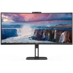 Монитор AOC 34" Gaming CU34V5CW черный VA LED 1ms 21:9 HDMI M/M Cam матовая HAS Piv 300cd 178гр/178гр 3440x1440 100Hz FreeSync DP 2K USB 9.43кг