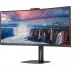 Монитор AOC 34" Gaming CU34V5CW черный VA LED 1ms 21:9 HDMI M/M Cam матовая HAS Piv 300cd 178гр/178гр 3440x1440 100Hz FreeSync DP 2K USB 9.43кг