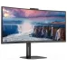 Монитор AOC 34" Gaming CU34V5CW черный VA LED 1ms 21:9 HDMI M/M Cam матовая HAS Piv 300cd 178гр/178гр 3440x1440 100Hz FreeSync DP 2K USB 9.43кг