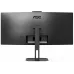 Монитор AOC 34" Gaming CU34V5CW черный VA LED 1ms 21:9 HDMI M/M Cam матовая HAS Piv 300cd 178гр/178гр 3440x1440 100Hz FreeSync DP 2K USB 9.43кг