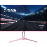 Монитор Digma 23.8" Overdrive 24P410F розовый IPS LED 2ms 16:9 HDMI матовая 300cd 178гр/178гр 1920x1080 200Hz G-Sync FreeSync DP FHD USB 3.7кг