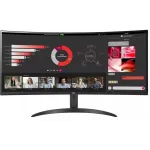 Монитор LG 34" UltraWide 34WR50QK-B черный VA LED 21:9 HDMI матовая 300cd 178гр/178гр 3440x1440 100Hz DP WQ 5.9кг