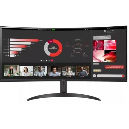 Монитор LG 34" UltraWide 34WR50QK-B черный VA LED 21:9 HDMI матовая 300cd 178гр/178гр 3440x1440 100Hz DP WQ 5.9кг