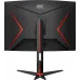 Монитор AOC 34" Gaming CU34G2XP/BK черный/красный VA LED 21:9 HDMI матовая HAS 400cd 178гр/178гр 3440x1440 180Hz FreeSync Premium DP Quad 2K (1440p) USB 8.02кг