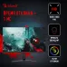 Монитор Bloody 23.8" MN240F черный IPS LED 1ms 16:9 HDMI M/M матовая 280cd 178гр/178гр 1920x1080 180Hz G-Sync DP FHD 2.9кг