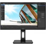 Монитор AOC 23.8" Pro Q24P2Q черный IPS LED 16:9 HDMI M/M матовая HAS Piv 250cd 178гр/178гр 2560x1440 75Hz VGA DP 2K USB 5.14кг