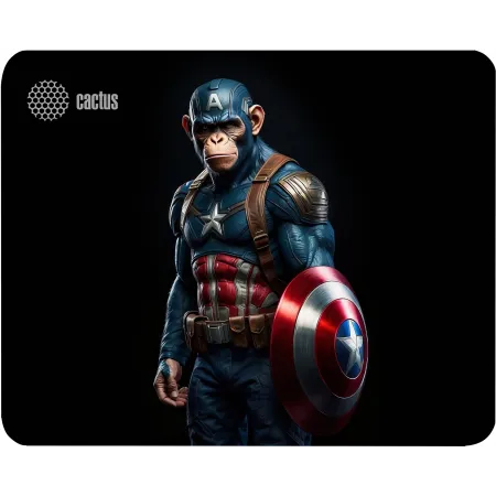 Коврик для мыши Cactus Captain America 250x200x3мм (CS-MP-D08S)