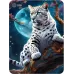 Коврик для мыши Cactus Snow Leopard 400x300x3мм (CS-MP-PRO16XL)