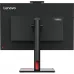 Монитор Lenovo 27" ThinkVision T27hv-30 черный IPS LED 4ms 16:9 HDMI M/M Cam матовая HAS Piv 1000:1 300cd 178гр/178гр 2560x1440 75Hz DP 2K USB 7.9кг