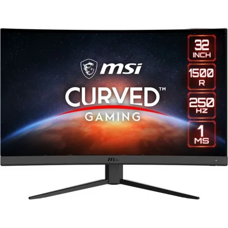 Монитор MSI 31.5" G32C4X черный VA LED 16:9 HDMI матовая 300cd 178гр/178гр 1920x1080 250Hz FreeSync Premium DP FHD 6.3кг