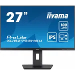 Монитор Iiyama 27" ProLite XUB2793HSU-B6 черный IPS LED 1ms 16:9 HDMI M/M матовая HAS Piv 250cd 178гр/178гр 1920x1080 100Hz DP FHD USB 5.4кг