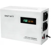 Стабилизатор напряжения Smartwatt AVR Slim 2000RW 2000ВА белый