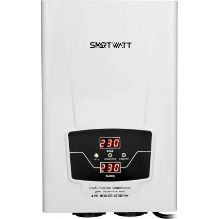 Стабилизатор напряжения Smartwatt AVR Boiler 1500RW 1500ВА белый