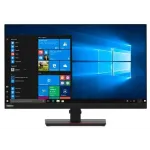 Монитор Lenovo 27" ThinkVision T27q-20 черный IPS 6ms 16:9 HDMI матовая HAS Piv 1000:1 350cd 178гр/178гр 2560x1440 60Hz DP Quad 2K (1440p) USB 7.44кг