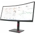 Монитор Lenovo 34" ThinkVision T34w-30 черный IPS LED 4ms 21:9 HDMI M/M матовая HAS Piv 3000:1 350cd 178гр/178гр 3440x1440 60Hz DP QHD USB 9.5кг