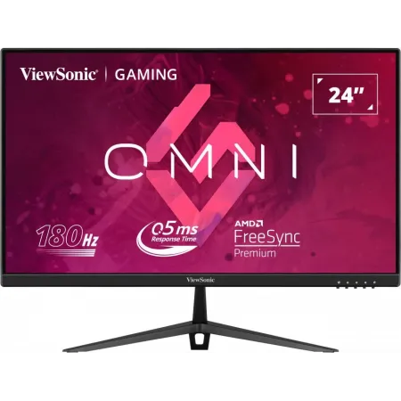 Монитор ViewSonic 24" VX2428 черный IPS LED 16:9 HDMI M/M матовая 250cd 178гр/178гр 1920x1080 180Hz FreeSync Premium DP FHD 3.1кг