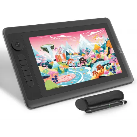 Графический планшет-монитор Parblo Coast12 Pro Gen 2 USB Type-C/USB/HDMI черный