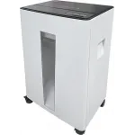 Шредер Office Kit S330SF (3,9х35) белый/черный (секр.P-4) фрагменты 13лист. 30лтр. скобы пл.карты
