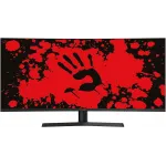 Монитор Bloody 34" MN340W черный VA LED 1ms 21:9 HDMI M/M матовая HAS Piv 300cd 178гр/178гр 3440x1440 180Hz FreeSync DP UW USB 5.7кг