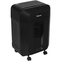 Шредер Fellowes AutoMax 80М черный с автоподачей (секр.P-4) фрагменты 80лист. 17лтр. скрепки скобы пл.карты