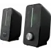 Колонки Оклик OK-120U 2.0 черный 6Вт