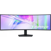 Монитор Samsung 49" ViewFinity S9 S49C950UAIXCI черный VA LED 32:9 HDMI M/M матовая HAS Piv 350cd 178гр/178гр 5120x1440 120Hz DP DQ USB 15.6кг