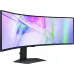 Монитор Samsung 49" ViewFinity S9 S49C950UAIXCI черный VA LED 32:9 HDMI M/M матовая HAS Piv 350cd 178гр/178гр 5120x1440 120Hz DP DQ USB 15.6кг