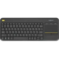 Клавиатура Logitech K400 Plus черный USB беспроводная Multimedia (920-007173)