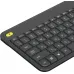 Клавиатура Logitech K400 Plus черный USB беспроводная Multimedia (920-007173)