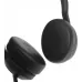 Наушники с микрофоном Jabra Evolve2 55 Link380c MS Stand черный накладные BT оголовье (25599-999-889)