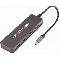 Разветвитель USB-C Origo OU3340C 4порт. черный (OU3340C/A1A)