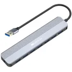 Разветвитель USB 3.0 Origo OU2270P 7порт. серебристый (OU2270P/A1A)