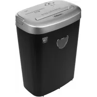 Шредер Fellowes PowerShred 53С черный/серый (секр.P-4) фрагменты 10лист. 23лтр. скрепки скобы пл.карты CD