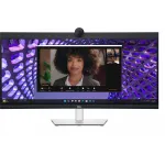 Монитор Dell 34.14" P3424WEB черный IPS LED 21:9 HDMI M/M Cam матовая HAS Piv 1000:1 300cd 178гр/178гр 3440x1440 60Hz DP WQ USB 10.83кг