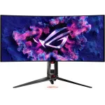 Монитор Asus 34" ROG Swift PG34WCDM черный OLED LED 21:9 HDMI матовая HAS Piv 450cd 178гр/178гр 3440x1440 240Hz FreeSync Premium DP 2K USB 8.4кг