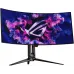 Монитор Asus 34" ROG Swift PG34WCDM черный OLED LED 21:9 HDMI матовая HAS Piv 450cd 178гр/178гр 3440x1440 240Hz FreeSync Premium DP 2K USB 8.4кг